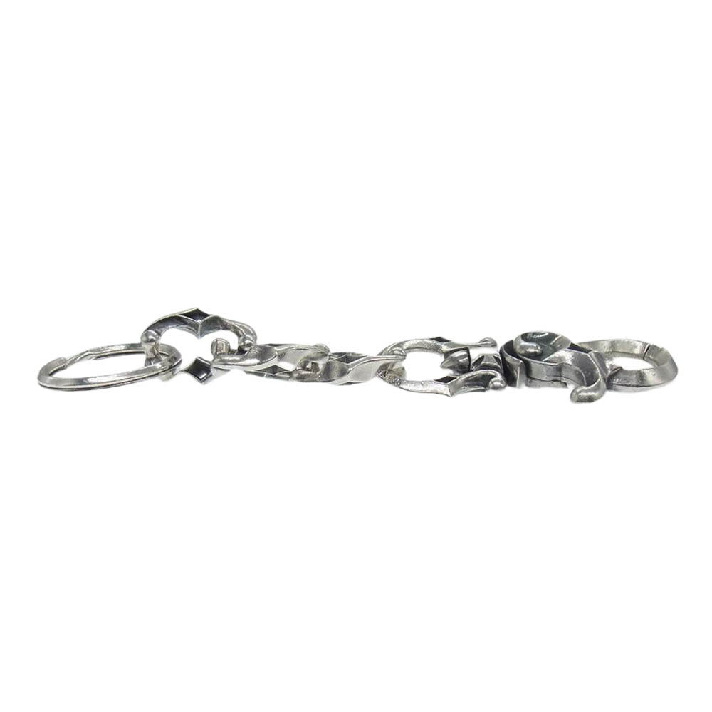 DEAL DESIGN ディールデザイン 391736 エフソリッド キーチェーン シルバー系【中古】
