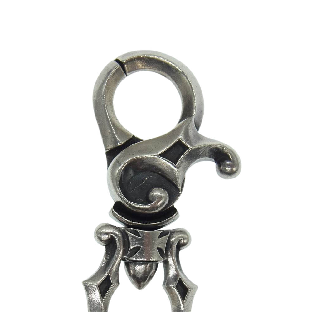 DEAL DESIGN ディールデザイン 391736 エフソリッド キーチェーン シルバー系【中古】
