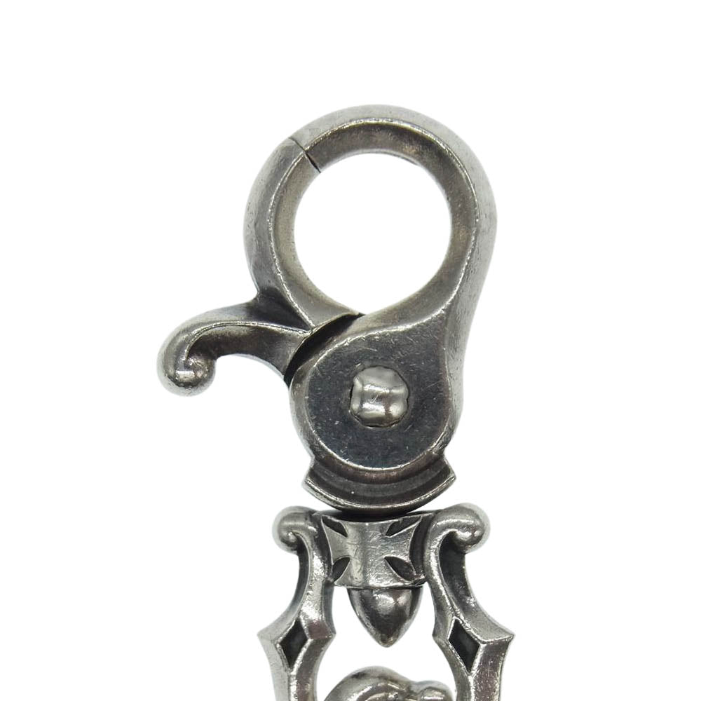 DEAL DESIGN ディールデザイン 391736 エフソリッド キーチェーン シルバー系【中古】