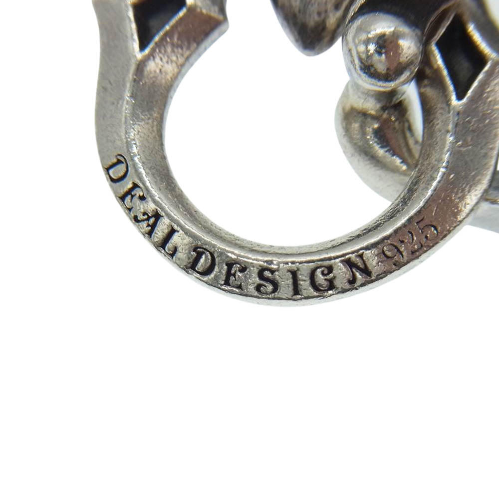DEAL DESIGN ディールデザイン 391736 エフソリッド キーチェーン シルバー系【中古】
