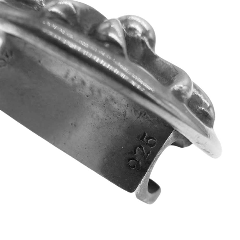 CHROME HEARTS クロムハーツ（原本無） HAIRBAND CHクロスボール ヘアゴム コンチョ シルバー系【中古】