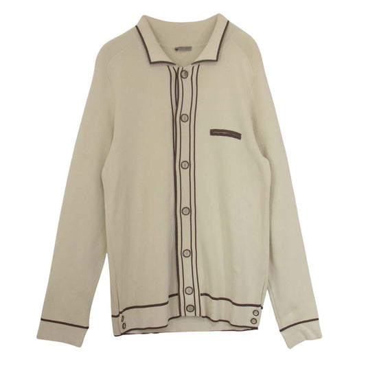 BOTTEGAVENETA ボッテガヴェネタ 国内正規品 レーヨン ロングスリーブ ベージュ系 46【中古】
