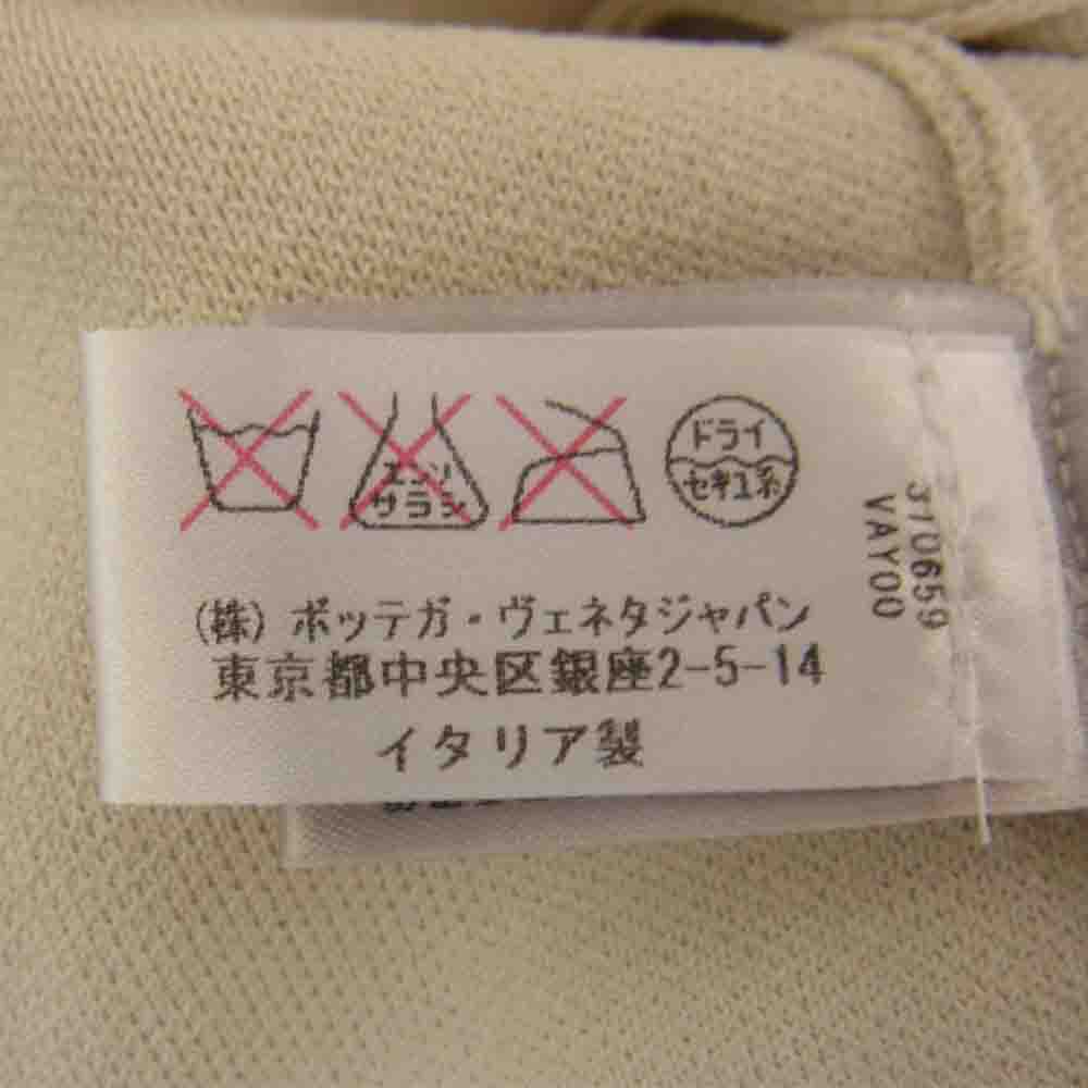 BOTTEGAVENETA ボッテガヴェネタ 国内正規品 レーヨン ロングスリーブ ベージュ系 46【中古】