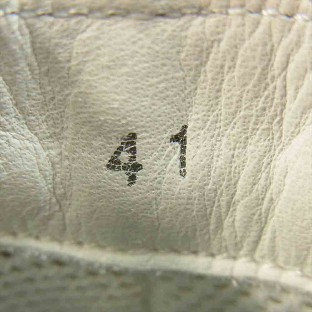 BOTTEGAVENETA ボッテガヴェネタ レザー スニーカー ネイビー系 41【中古】