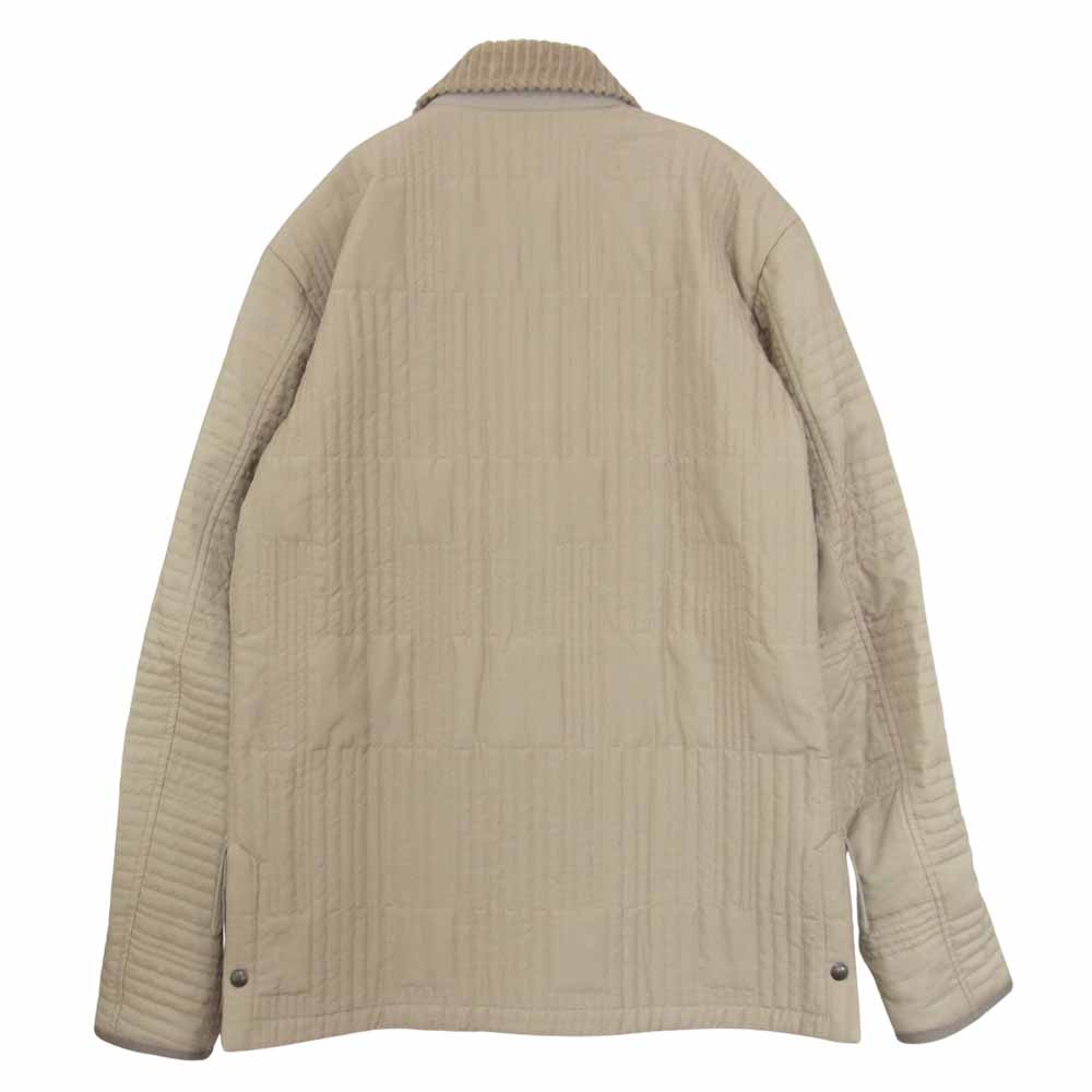 BOTTEGAVENETA ボッテガヴェネタ 襟コーデュロイ 中綿 ジャケット ベージュ系 48【中古】