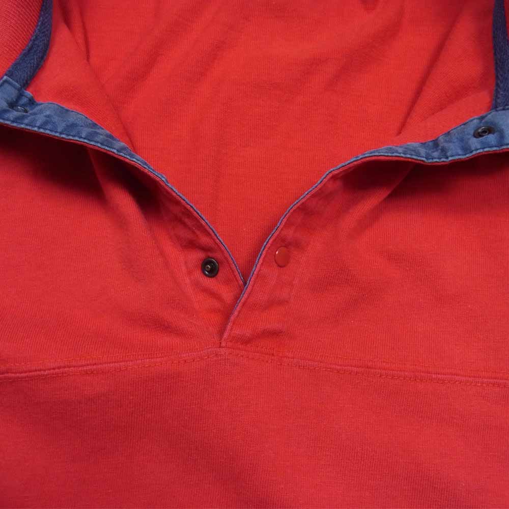 patagonia パタゴニア Rマークタグ 長袖 ポロシャツ レッド系 XL【中古】