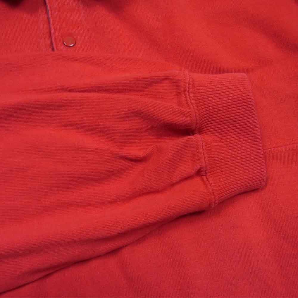 patagonia パタゴニア Rマークタグ 長袖 ポロシャツ レッド系 XL【中古】