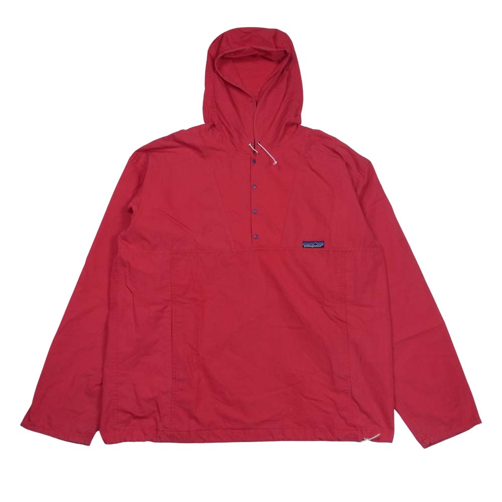 patagonia パタゴニア Rマークタグ 三角タグ アノラック ジャケット レッド系 XL【中古】
