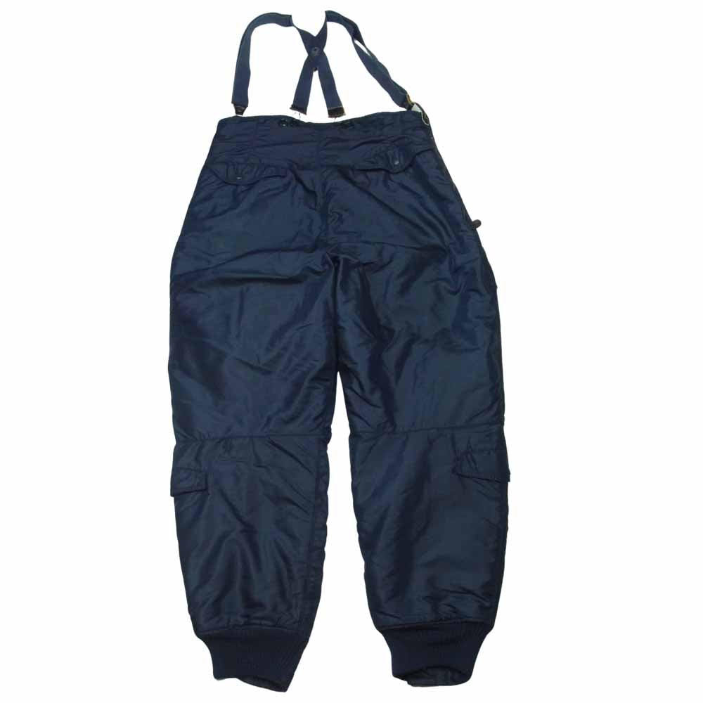 アメリカ空軍 ヴィンテージ 50s D-1A フライト 防寒 フライング オーバン パンツ ネイビー系 38【中古】