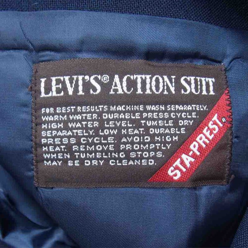 Levi's リーバイス ヴィンテージ スタプレ アクション ジャケット ダークネイビー系 44【中古】