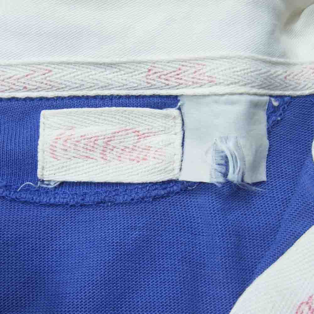 コカ・コーラ ヴィンテージ 90s ラガー シャツ ブルー系 イエロー系【中古】