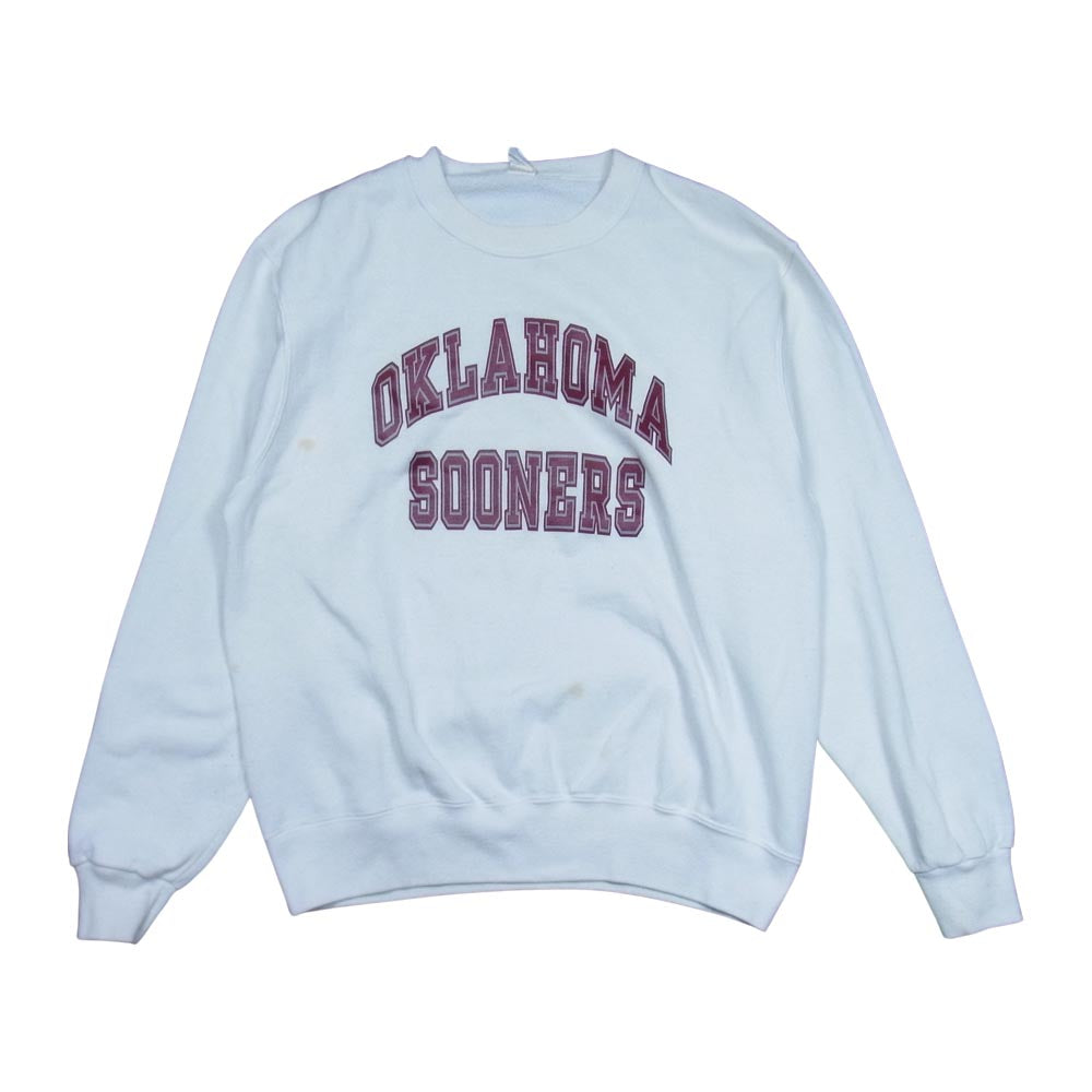 Champion チャンピオン ヴィンテージ 70s バータグ 50/50 ラグラン スウェット ホワイト系 L【中古】