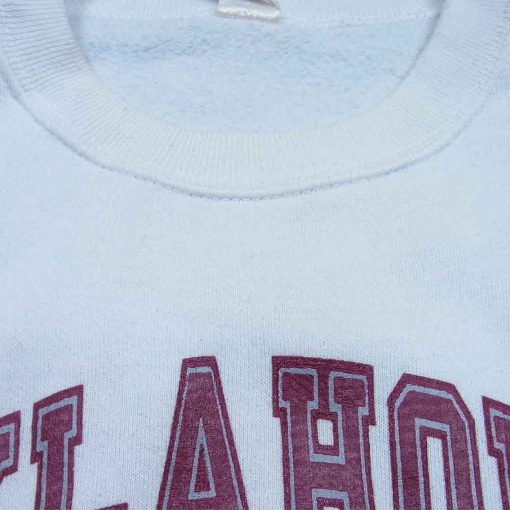 Champion チャンピオン ヴィンテージ 70s バータグ 50/50 ラグラン スウェット ホワイト系 L【中古】