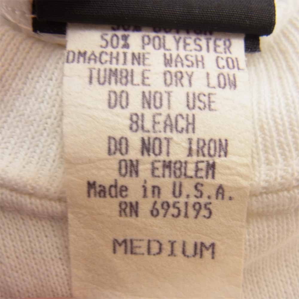 HANG TEN ハンテン ヴィンテージ USA製 ラグラン クルー スウェット ホワイト系 M【中古】