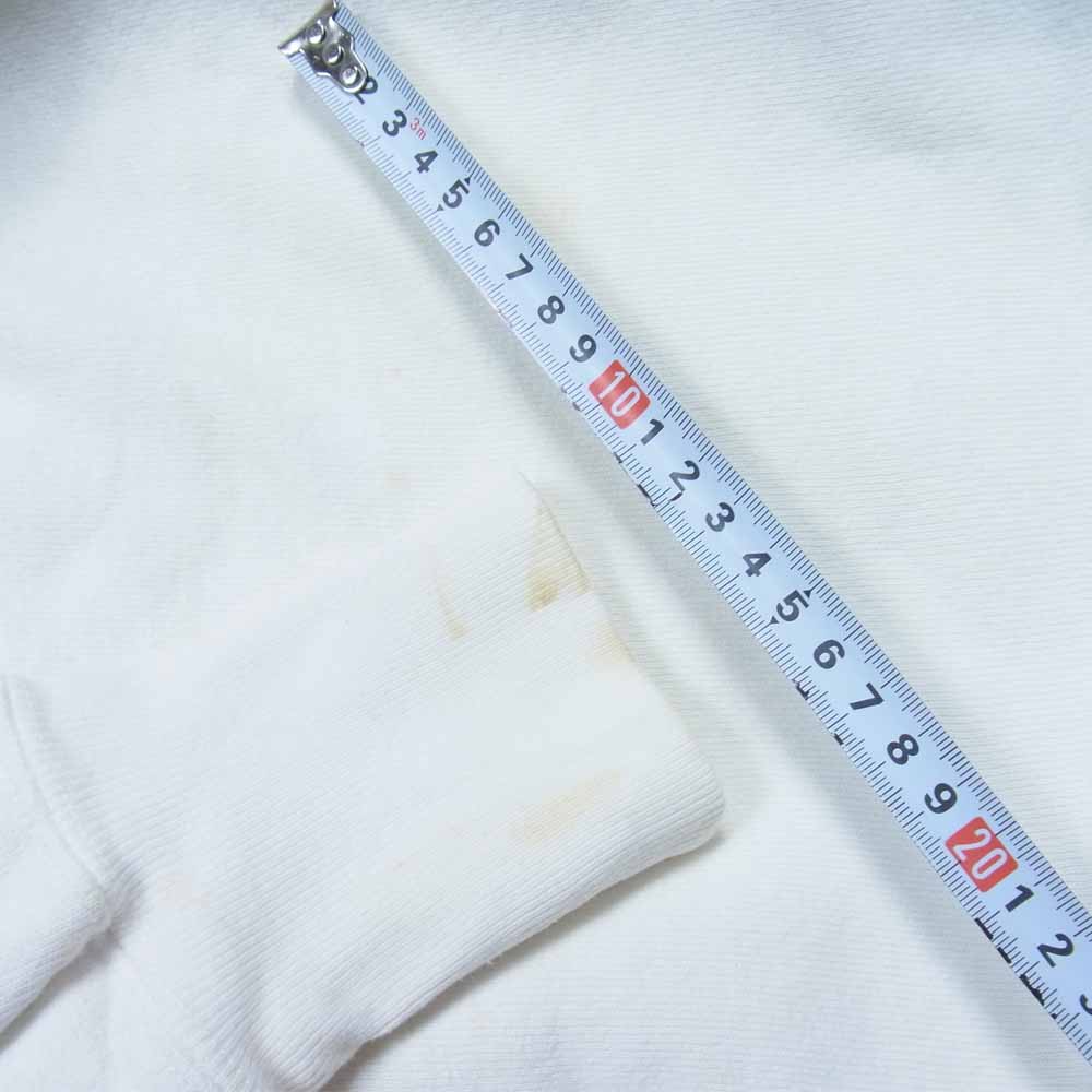 Champion チャンピオン ヴィンテージ 90s 刺繍タグ リバースウィーブ クルー スウェット ホワイト系 L【中古】
