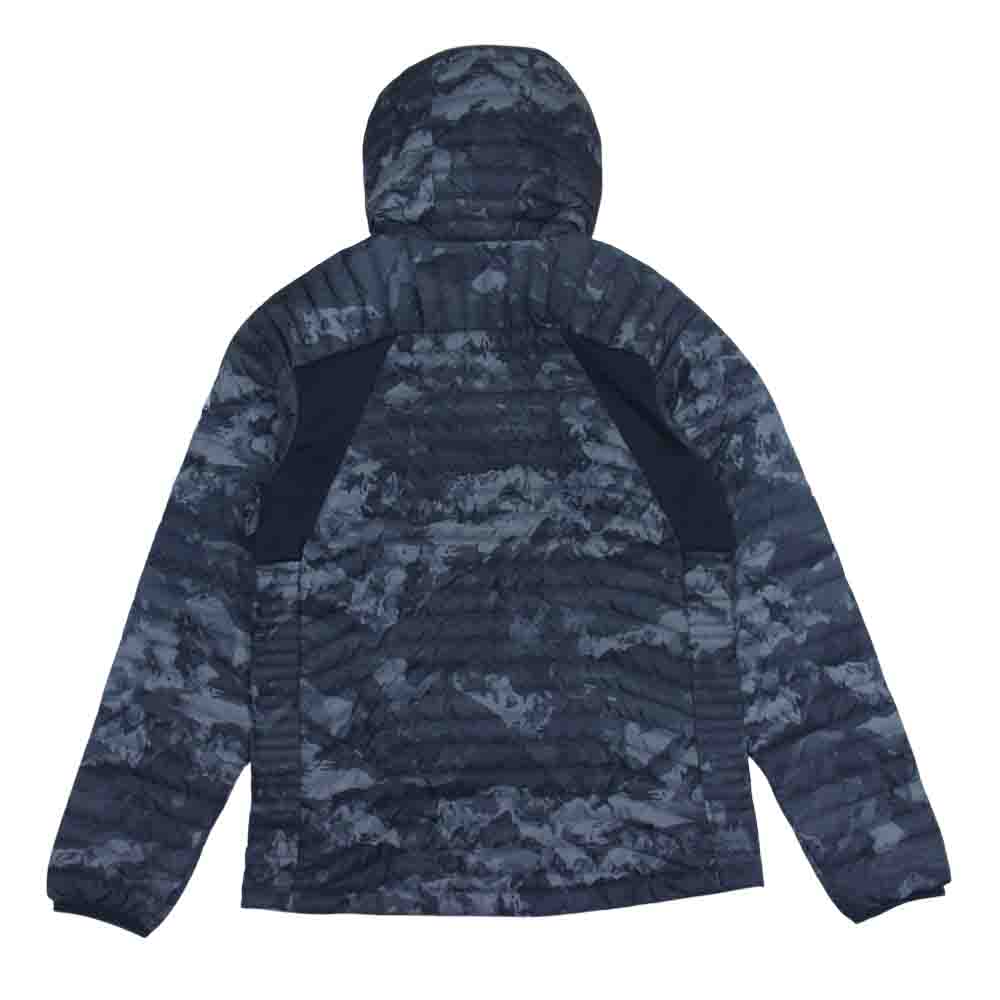 Eddie Bauer エディー・バウアー カモ柄 ダウン キルティング ジャケット グレー系 S【中古】