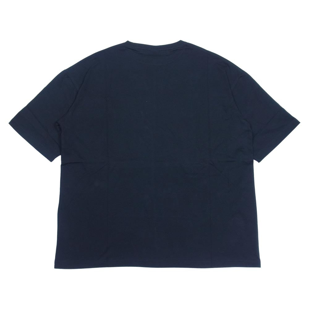 Yohji Yamamoto ヨウジヤマモト GroundY GN-T53-075 コットン ロゴ プリント Tシャツ ブラック系 4【新古品】【未使用】【中古】