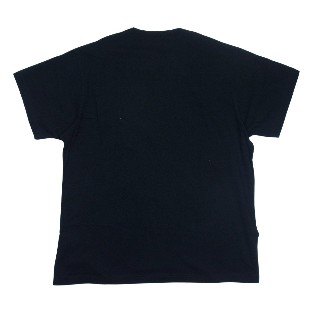 Yohji Yamamoto ヨウジヤマモト GroundY GR-T18-040 Cotton Jersey Piping Sleeves コットン ジャージー Tシャツ ブラック系 3【新古品】【未使用】【中古】