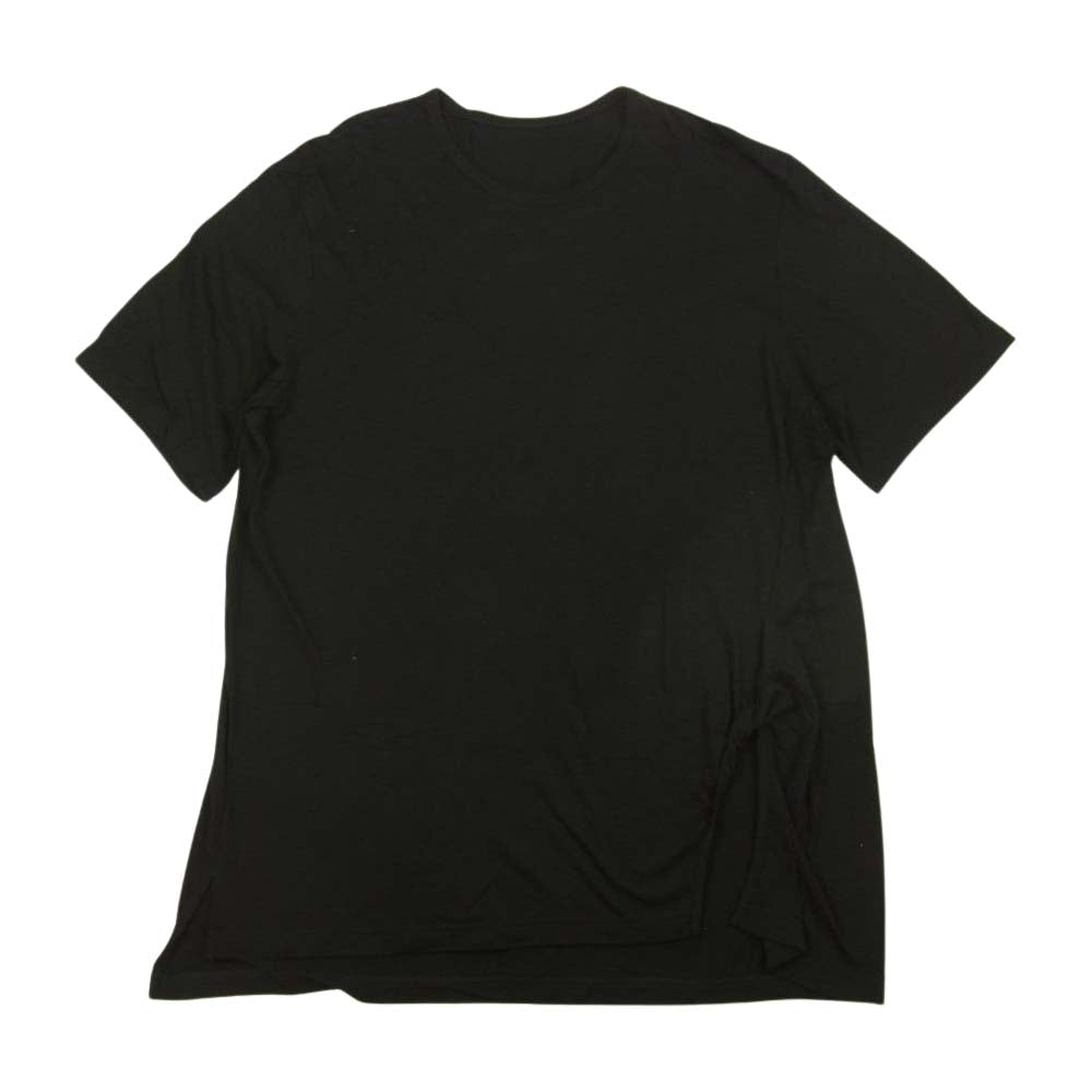 Yohji Yamamoto ヨウジヤマモト GroundY GN-T16-046 ツイステッド ビッグ カットソー ブラック系 3【極上美品】【中古】