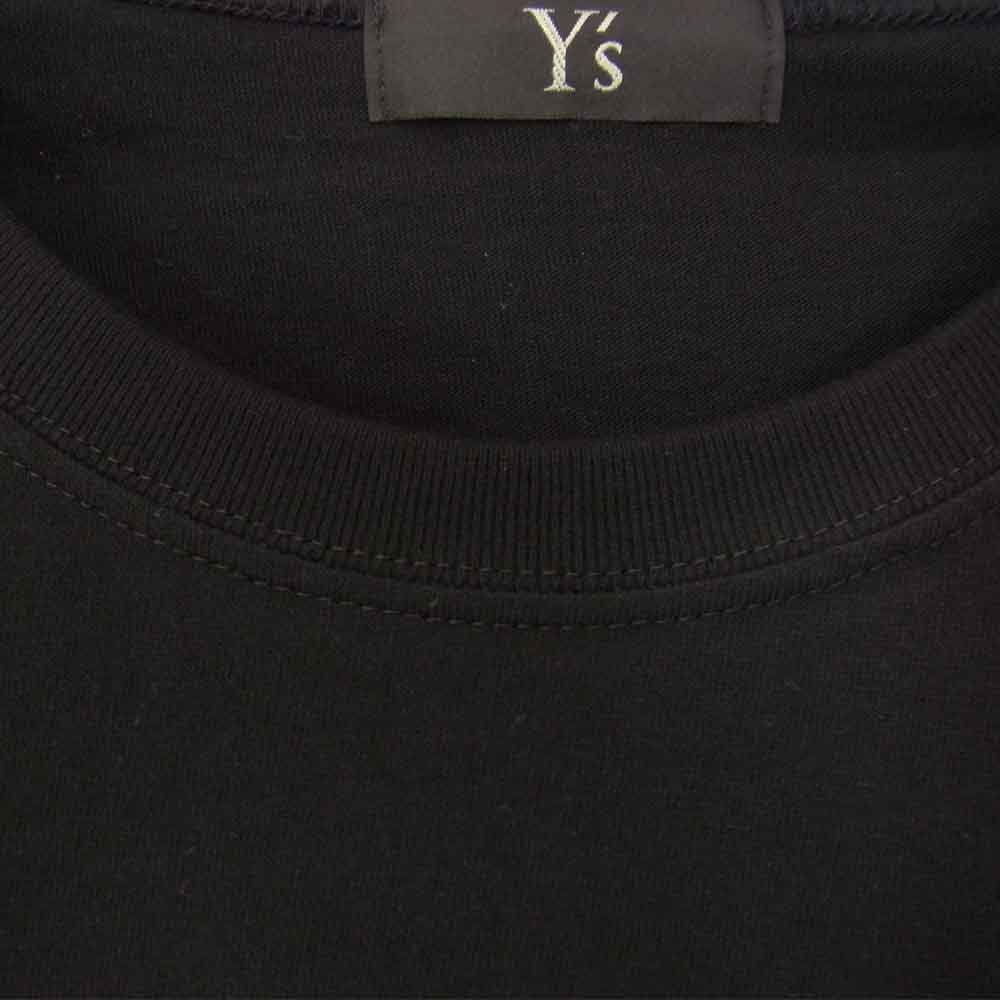 Y's Yohji Yamamoto ワイズ ヨウジヤマモト YE-T44-037-1 STUDDED T SHIRT Tシャツ スタッズ ブラック系 2【極上美品】商品情報Y