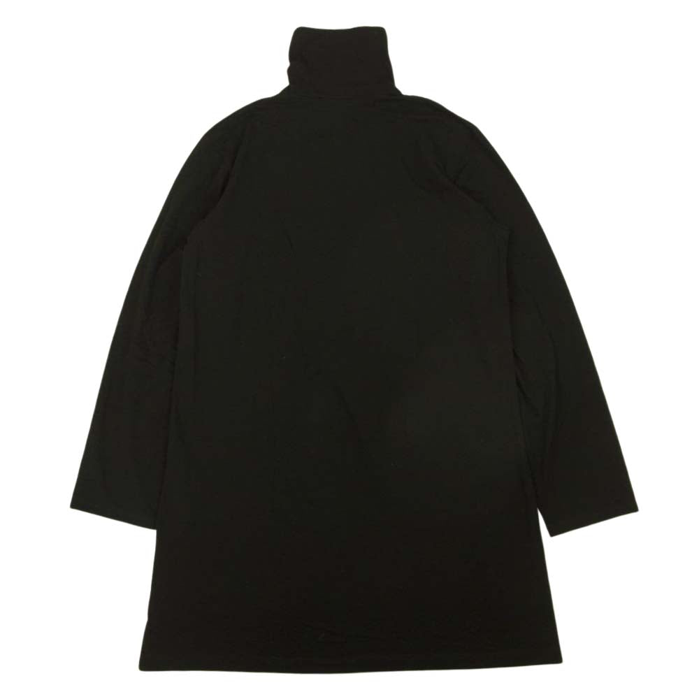 Yohji Yamamoto ヨウジヤマモト GroundY GR-T28-040 ビッグタートル 30 コットン ジャージー カットソー ブラック系 3【新古品】【未使用】【中古】