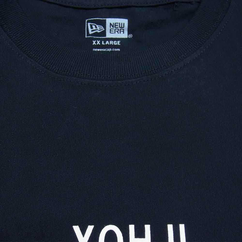 Yohji Yamamoto ヨウジヤマモト × NewEra ニューエラ HX-T825-983 1990S ARTWORK PRINT LONG SLEEVES プリント ロングスリーブ ブラック系 6【新古品】【未使用】【中古】