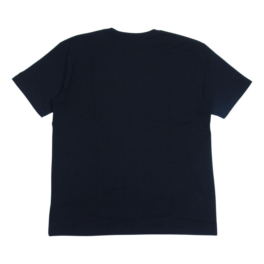 Yohji Yamamoto ヨウジヤマモト × NewEra ニューエラ HN-T97-081 COTTON TEE シグネチャー ロゴ コットン Tシャツ ブラック系 6【新古品】【未使用】【中古】