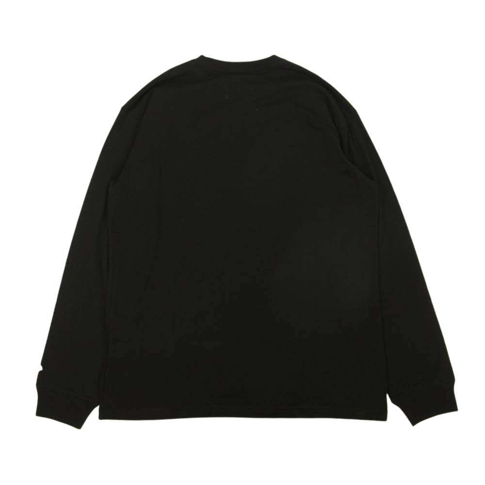 Yohji Yamamoto ヨウジヤマモト × NewEra ニューエラ HX-T83-984 BOX LOGO PRINT LONG SLEEVES ブラック系 6【新古品】【未使用】【中古】