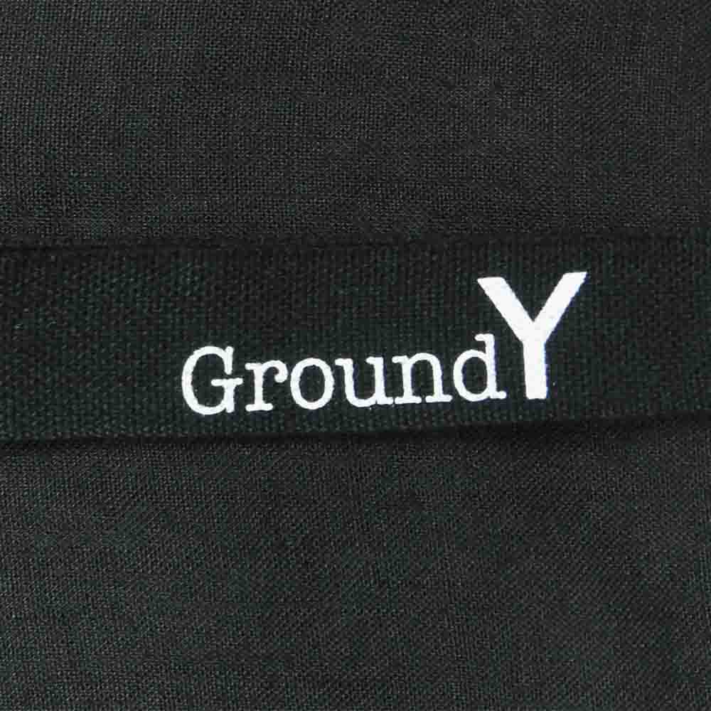Yohji Yamamoto ヨウジヤマモト GN-D01-300 GroundY Linen Cross Tailored Poncho リネン クロス テーラード ポンチョ ブラック系 3【新古品】【未使用】【中古】