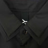 Yohji Yamamoto ヨウジヤマモト GroundY GA-B06-100 TW ギャバジン バック ロング レングス シャツ ブラック系 03【新古品】【未使用】【中古】