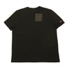 MONCLER モンクレール 国内正規品 MAGLIA T-SHIRT 縦ロゴ デザイン Tシャツ 黒 ブラック系 L【新古品】【未使用】【中古】