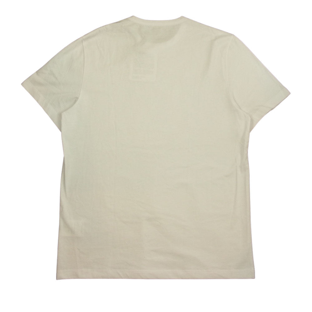 MONCLER モンクレール 国内正規品 MAGLIA T-SHIRT ロゴプリント トリコロール Tシャツ 白 ホワイト系 L【新古品】【未使用】【中古】
