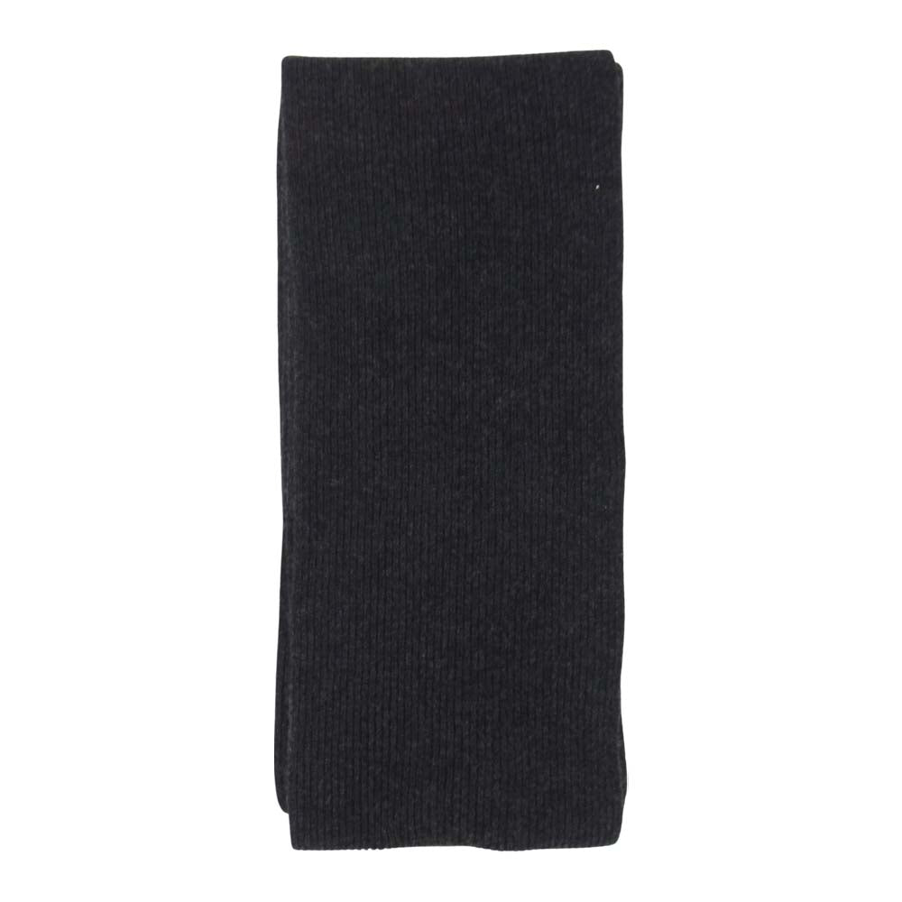 バトナー Innocent Cashmere Muffler イノセント カシミア マフラー カシミヤ100% ブラック系【中古】