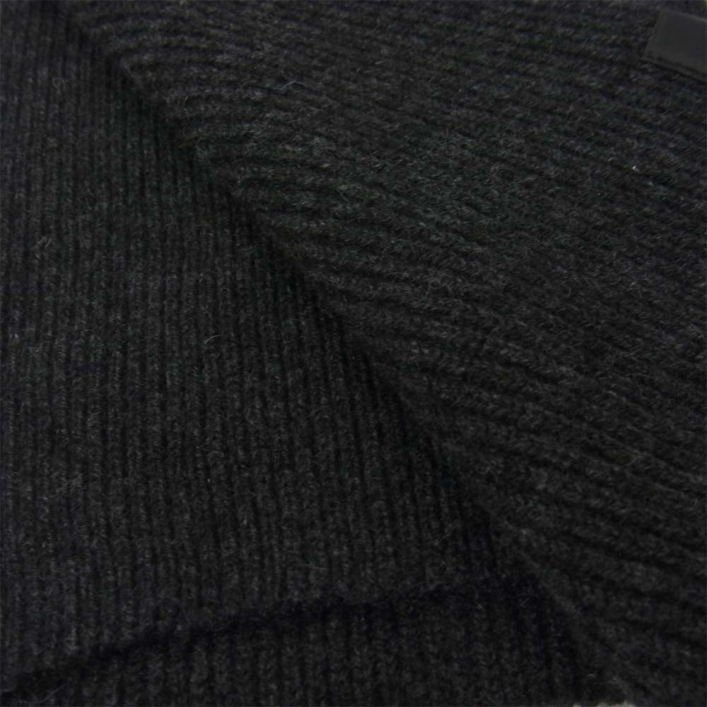 バトナー Innocent Cashmere Muffler イノセント カシミア マフラー カシミヤ100% ブラック系【中古】