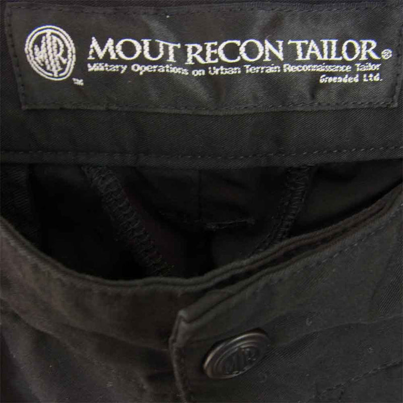 マウトリーコンテーラー MDU pants CORDURA NY CO 70/30 ミリタリー パンツ ブラック系 46【中古】
