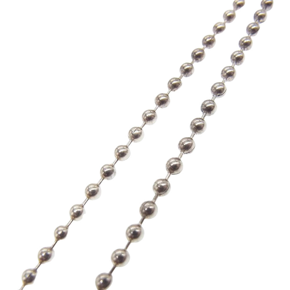 CHROME HEARTS クロムハーツ（原本無） 1BALL BS FLEUR 1ボール BSフレア チャーム 6Pアフターダイヤ シルバー系【中古】