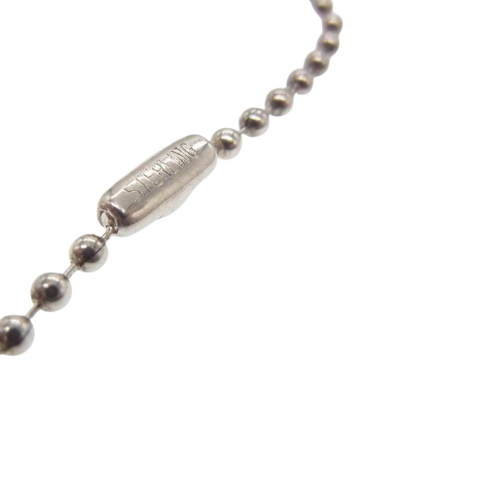 CHROME HEARTS クロムハーツ（原本無） 1BALL BS FLEUR 1ボール BSフレア チャーム 6Pアフターダイヤ シルバー系【中古】