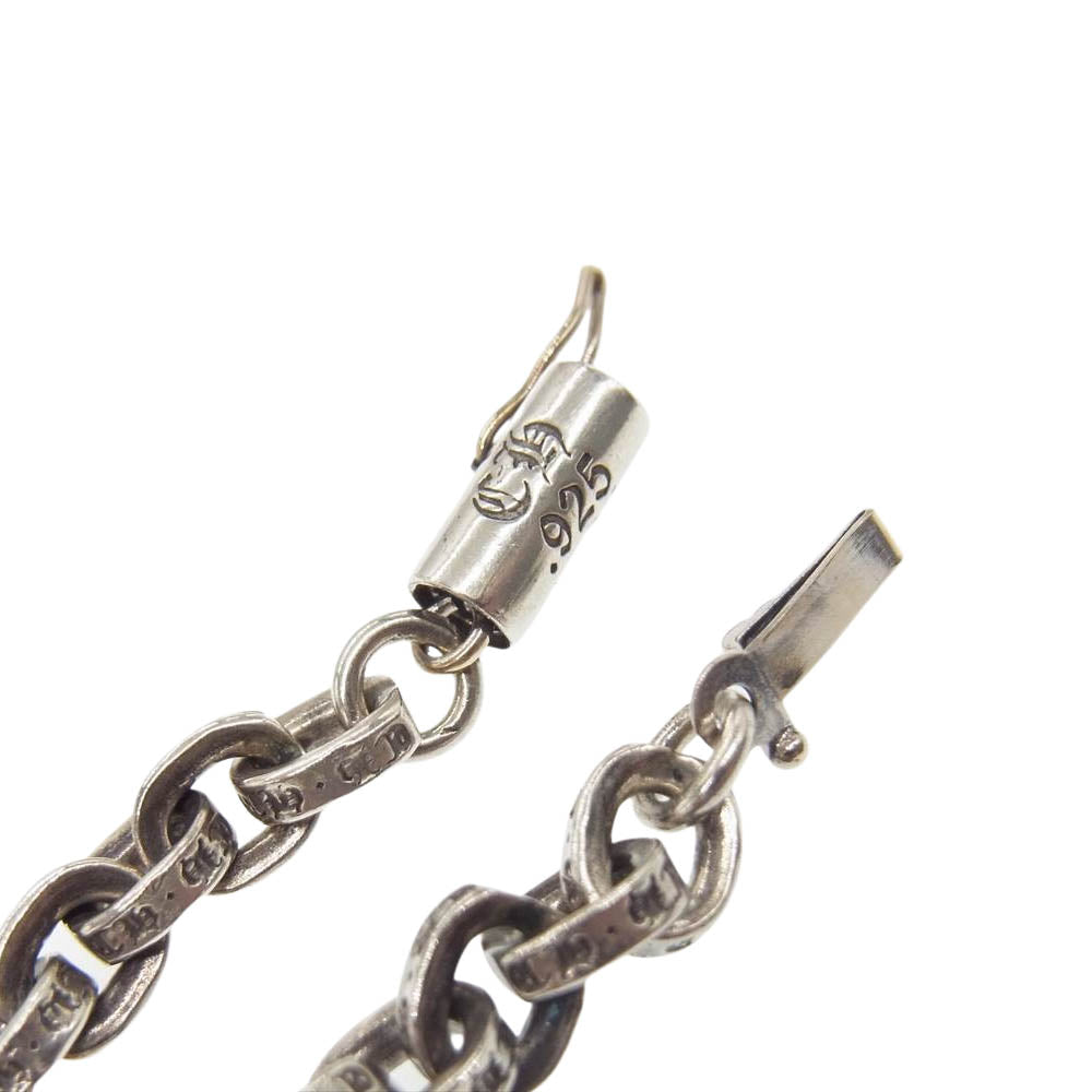 CHROME HEARTS クロムハーツ（原本有） PAPER CHAIN 18inch ペーパーチェーン ネックレス 18インチ シルバー系【中古】