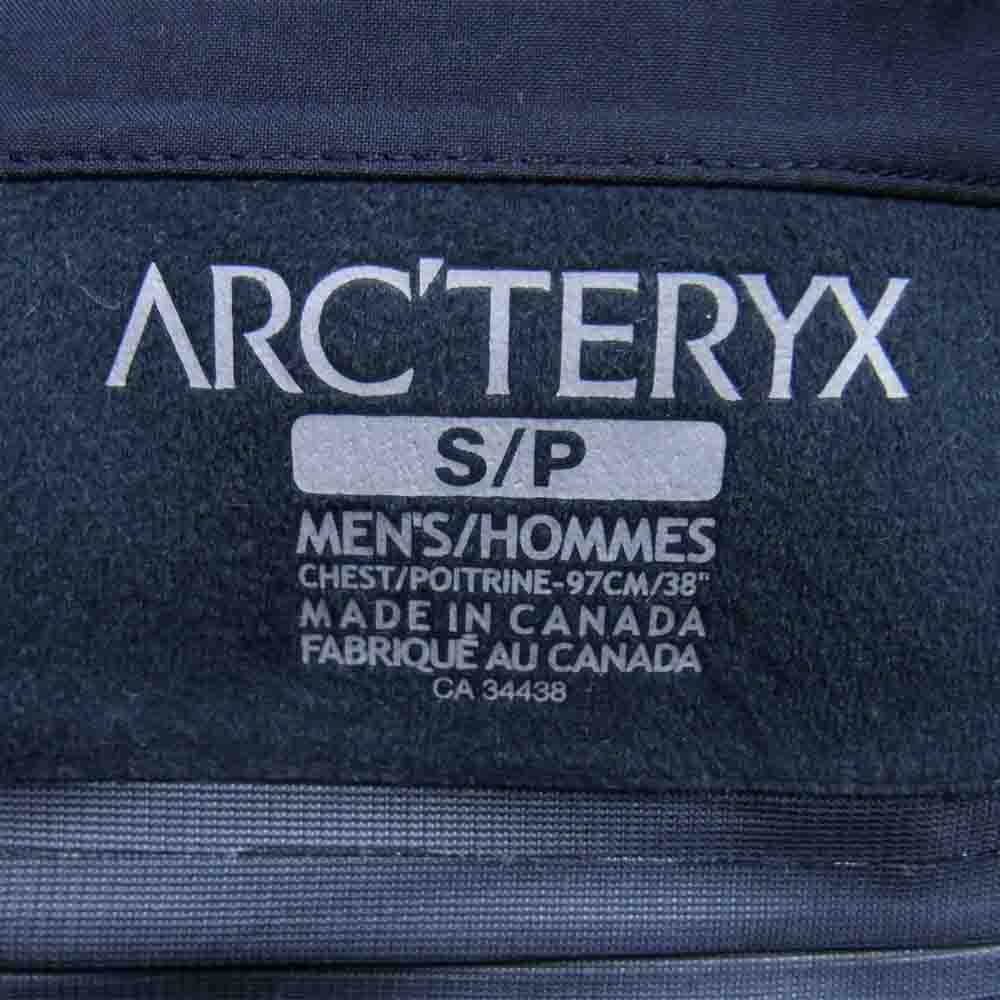 ARC'TERYX アークテリクス 13317 LEAF リーフ Alpha Jacket Gen 2 アルファ ジャケット ブラック系 S【新古品】【未使用】【中古】