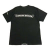 CHROME HEARTS クロムハーツ（原本無） スクロールラベル プリント ポケット 半袖 Tシャツ ブラック系 M【中古】