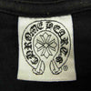 CHROME HEARTS クロムハーツ（原本無） スクロールラベル プリント ポケット 半袖 Tシャツ ブラック系 M【中古】