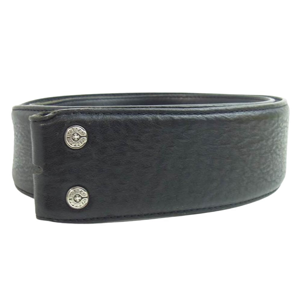 CHROME HEARTS クロムハーツ（原本無） ベルトストラップ ブラック系【中古】