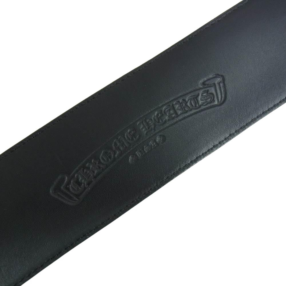 CHROME HEARTS クロムハーツ（原本無） ベルトストラップ ブラック系【中古】