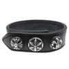 CHROME HEARTS クロムハーツ（原本無） 3BTN 2SNP マルチボタン スナップ ブレスレット ブラック系【中古】