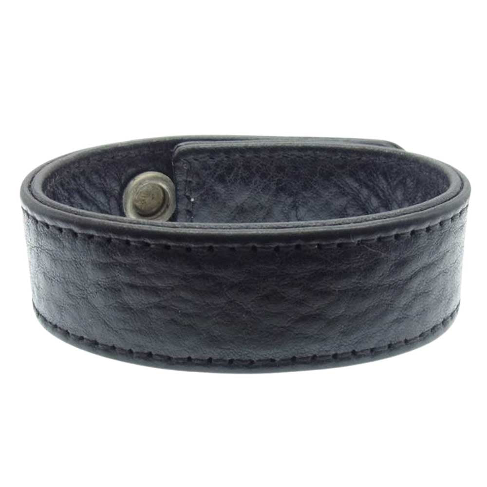 CHROME HEARTS クロムハーツ（原本無） 3BTN 2SNP マルチボタン スナップ ブレスレット ブラック系【中古】