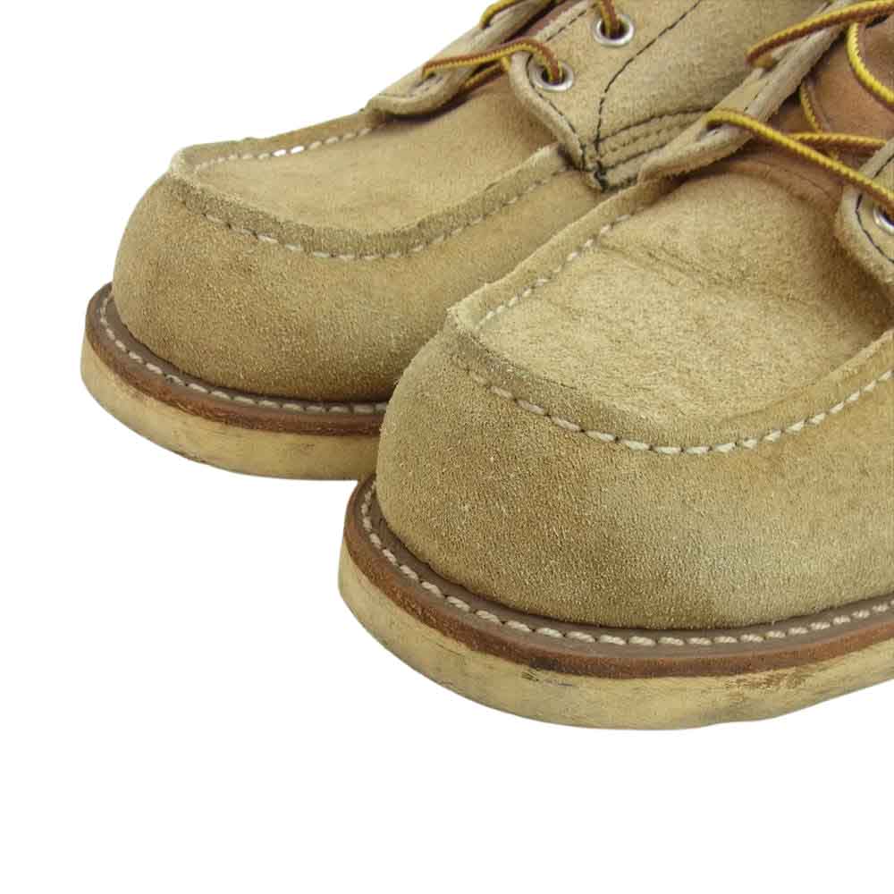 RED WING レッドウィング 8173 6 CLASSIC MOC クラシック モックトゥ スエード ブーツ ベージュ系 US9E【中古】