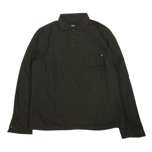 NUMBER(N)INE ナンバーナイン 裏地メッシュ 長袖シャツ ブラック系 2【中古】