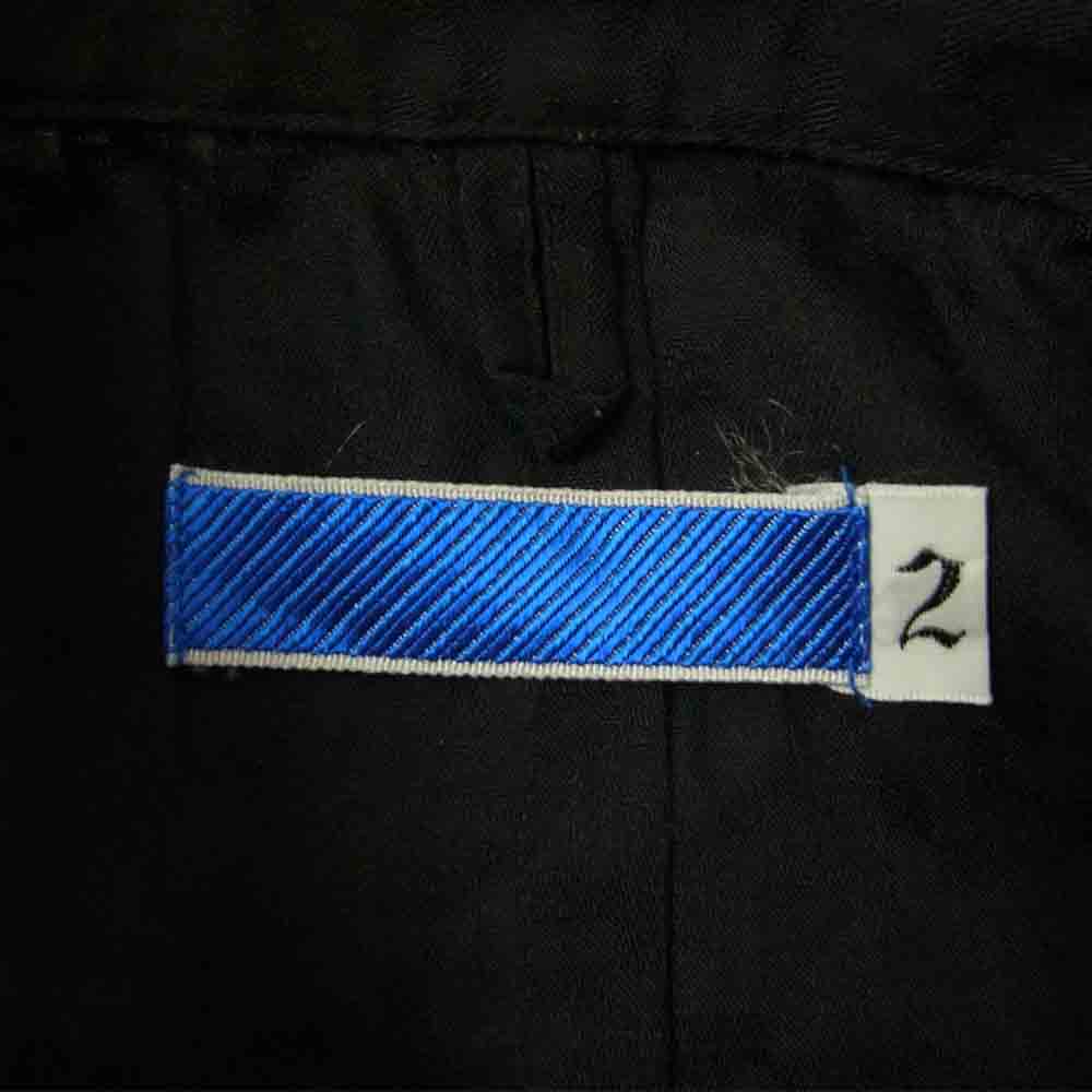 NUMBER(N)INE ナンバーナイン 裏地メッシュ 長袖シャツ ブラック系 2【中古】