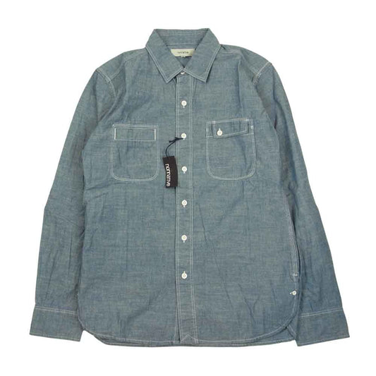 nonnative ノンネイティブ HUNTER SHIRTS デニム シャンブレー 長袖シャツ インディゴブルー系 2【中古】