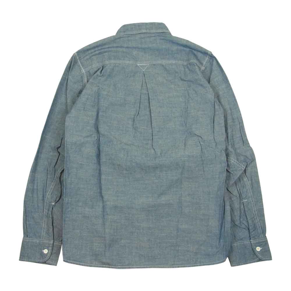 nonnative ノンネイティブ HUNTER SHIRTS デニム シャンブレー 長袖シャツ インディゴブルー系 2【中古】